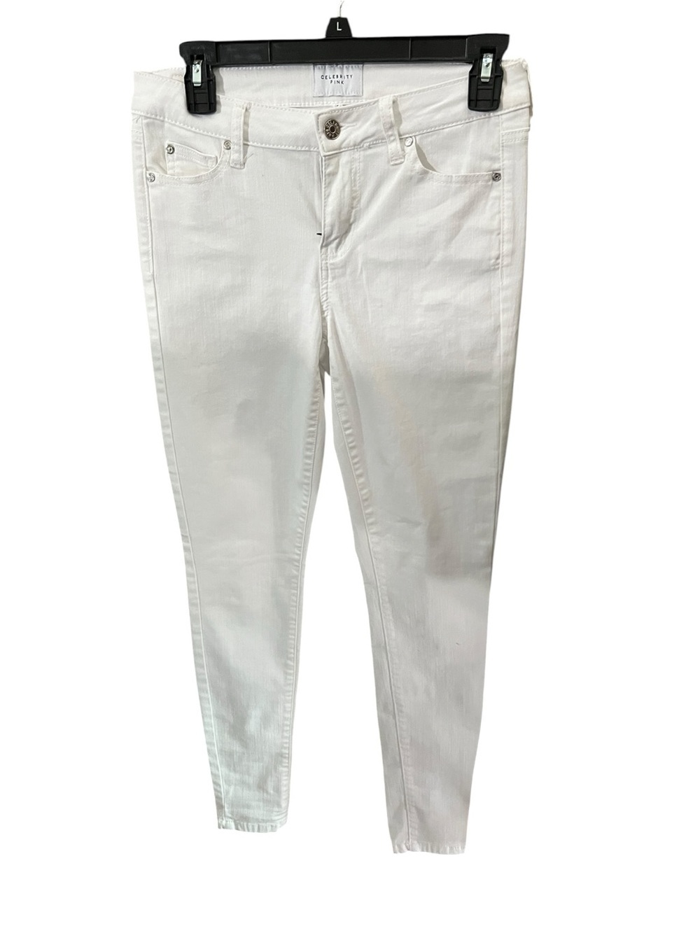Celebrity Pink White Skinny Jeans